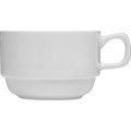 Чашка чайная 'Кунстверк';фарфор;200мл;D=85,H=50,L=110мм;белый 6шт/уп - фото 778961