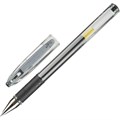 Ручка гелевая неавтомат. PILOT BLN-G3-38 рез.манжет. черн0,2мм Япония - фото 779433