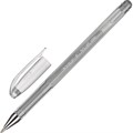 Ручка гелевая неавтомат. серебро металлик CROWN, 0,7мм - фото 779885