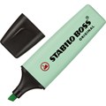 Маркер текстовыделитель STABILO BOSS ORIGINAL PASTEL 70/116 мята 2-5мм 733509 - фото 780229