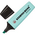 Маркер текстовыделитель STABILO BOSS ORIGINAL PASTEL 70/113 бирюза 2-5мм 733541 - фото 780241