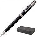 Ручка шариковая  PARKER SONNET MATT BLACK CT черный 0 ,8мм 1931524 691203 - фото 786322