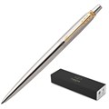 Ручка шариковая PARKER JOTTER STAINLESS STEEL GT синий 1953182 691248 - фото 786354