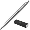 Ручка шариковая PARKER JOTTER STAINLESS STEEL CT синий 1,0 мм 1953170 691249 - фото 786393