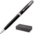 Ручка шариковая  PARKER Sonnet Lacquer Deep Black CT черный 1931502 Франция 718624 - фото 786426