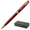 Ручка шариковая PARKER Sonnet Lacquer Intense Red GT черный 1931476 Франция 718626 - фото 786430