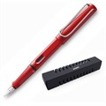 Ручка перьевая LAMY 016 safari, Красный, F, 4000181 881309 - фото 787018