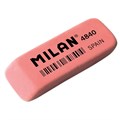 Ластик каучуковый Milan 4840, скошенной формы, розовый 973205 - фото 787765