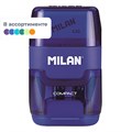 Ластик-точилка Milan COMPACT +2смен.ласт синт.кауч лезв.точ из углер стали 1226637 - фото 793846