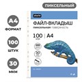 Файл-вкладыш А4, 30мкм, Attache Selection Pixel, рифленый, 100шт/уп 1682658 - фото 794642