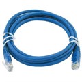 Патч-корд ExeGate UTP-RJ45-RJ45-5e-3M-BL, cat.5e, 3м, синий &lt;EX258680RUS 1469973 - фото 794786