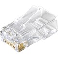 Коннектор ExeGate RJ-45 Кат.6 (8P8C) под одножильный (100шт/уп)&lt;EX283691RUS 1507123 - фото 796373