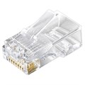 Коннектор ExeGate RJ-45 кат.5 (8P8C) под одножильный (100шт/уп)&lt;EX158091RUS 1507119 - фото 796378