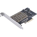 Контроллер PCI-E 3.0 X4 на M.2 NVME, Orico PDM2, черный (ORICO-PDM2) 1979168 - фото 798292