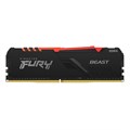 Модуль памяти Kingston FURY DDR4 DIMM 8 Gb 3733МГц CL19 (KF437C19BBA/8) RGb 1599368 - фото 800953