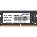 Модуль памяти Patriot SL DDR4 SO-DIMM 8Gb 2666МГц CL19(PSD48G266681S) - фото 801631