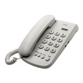 Телефон проводной teXet TX-241 светло-серый - фото 821836