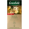 Чай Greenfield White Linden черный с добавками, 25пак 1750-10 - фото 826928