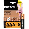 Батарейка DURACELL BASIC ААA/LR03-8BL 216806 - фото 838286