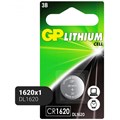 Батарейка GP Lithium CR1620 бл/1шт - фото 838861