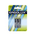 Батарейка Ergolux AAA/LR 03 Alkaline BL-2 (LR 03 BL-2, 1.5В)(2 шт в уп.) 1568795 - фото 839492