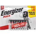 Батарейка Energizer MAX LR03/E92/AAA 8шт/бл (7638900437980) 1987016 - фото 841435