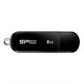 Флеш-память Silicon Power LuxMini 322, 8Gb, USB 2.0, чер, SP008GBUF2322V1K 165251 - фото 841582