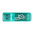 Флеш-память Smartbuy Glossy, 16Gb, USB 2.0, зел, SB16GBGS-G 445924 - фото 841697