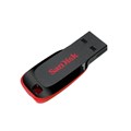 Флеш-память SanDisk Cruzer Blade, 128Gb, USB 2.0, ч/крас, SDCZ50-128G-B35 1206019 - фото 841918