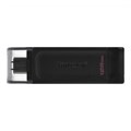 Флеш-память Kingston DataTraveler 70, USB-C 3.2 G1, чер, DT70/128GB 1373086 - фото 842128