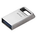 Флеш-память Kingston DataTraveler Micro G2, 64 Гб, USB 3.2, до 200 МБ/с 1841913 - фото 843578