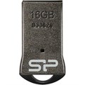 Флеш-память Silicon Power Touch T01 16Gb/USB 2.0/Черный (SP016GbUF2T01V1K) 1881216 - фото 843824