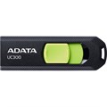 Флеш-память ADATA USB3.2 128GB ACHO-UC300-128G-RBK/GN 2027163 - фото 844860