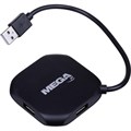 Разветвитель USB ProMega Jet HS007 USB 2.0x4шт/черный 1853677 - фото 844994