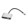 Кабель USB3.1 TypeCm - HDMI+USB3.0+PD+VGA Alum Grey 4K, Telecom &lt;TUC055 1538023 - фото 845923