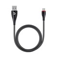 Кабель Deppa Ceramic USB - micro USB, 1м, черный 1665468 - фото 846531