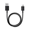 Кабель Deppa USB A - USB Type-C, USB 3.0, 1.2м, черный 1665482 - фото 846580