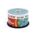 Носители информации CD-RW Mirex 700Mb/12х/Cake 50шт/уп 50/300(UL121002A8B) 1835829 - фото 847018