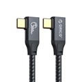 Кабель Orico Type-C/Type-C, USB3.2, 20Гбит/с, 2м,черн(ORICO-CSL32-20-BK-BP) - фото 847649