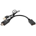 Кабель переходник VCOM HDMI(M) +USB-DP(F) 0.15m 4Kx60Hz (CG599E-0.15M) 1939669 - фото 847983