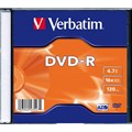 Носители информации DVD-R, 16x, Verbatim Azo, Slim/20 20шт в уп(43547) 2013189 - фото 848281