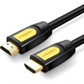 Кабель UGREEN HD101 HDMI 4K цвет желтый/черный. 1м (10115) 1940685 - фото 848304