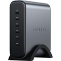 Зарядное устройство Satechi 200W USB-C 6-Port PD GaN, серый космос 2031183 - фото 848330