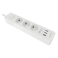 Сетевой фильтр HARPER UCH-340 White QC3.0 Роз.3шт/1.5м/4000W/16A/3xUSB 1709809 - фото 849878