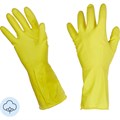 Перчатки резиновые PACLAN Professional латекс хл нап желт 407855/4073144 рS - фото 936329