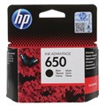 Картридж струйный HP 650 CZ101 чер. для DJ Ink Advantage 2515/3515 267180 - фото 944150