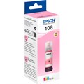 Чернила Epson 108 EcoTank Ink C13T09C64A для Epson L8050,Light Magenta 70ml 1921286 - фото 946214