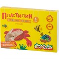 Пластилин Каляка-Маляка для детского творчества 6 цв.90г со стеком, ПКМ06-П - фото 952597