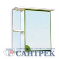 Зеркало-шкаф SANTREK HOME "Макарена-65" С с подсветкой правый (салатовый) 650*700*265 XST27006 - фото 965331