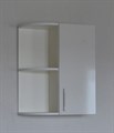 Шкаф торцевой белый металлик фасад МДФ (300*550) SANTREK HOME - фото 969092